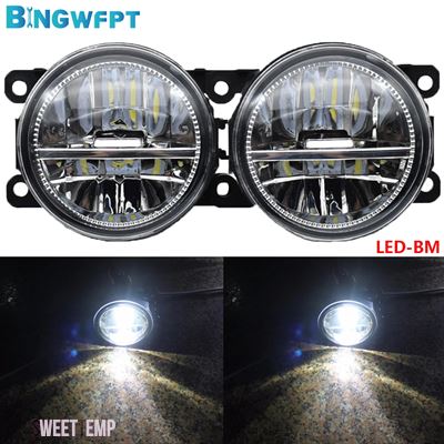 【互換品】 ジープ チェロキーKL用フォグランプ1組 2014年 2015年 2016年フォグランプアセンブリ H11 LED 12Vヘッドライト デイランニング用ライト | ブランド登録なし | 04