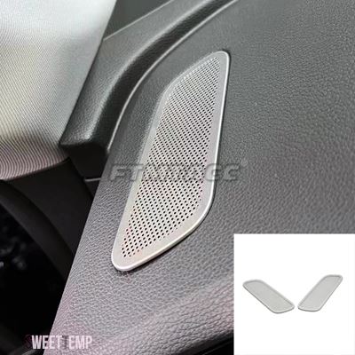 互換品 2020-2022年用 ドア用オーディオスピーカーカバー スピーカーパッドトリムフレームステッカー アウディ Q8 2019_5