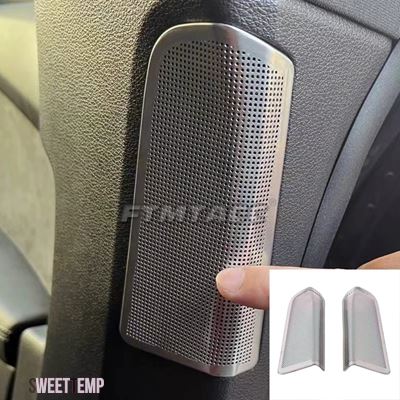 互換品 2020-2022年用 ドア用オーディオスピーカーカバー スピーカーパッドトリムフレームステッカー アウディ Q8 2019_4