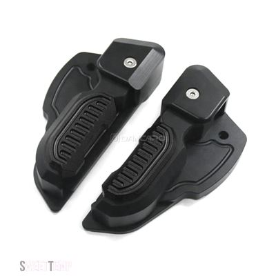 互換品 ピアジオ ベスパ PRIMAVERA/SPRINT 150 2013年-2019年 2020年 2021年用 バイク用フットレスト フットペグ ペダル フットレスト リアシート用フッ_1