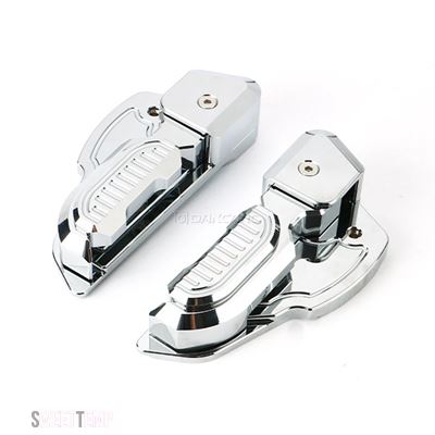 互換品 ピアジオ ベスパ PRIMAVERA/SPRINT 150 2013年-2019年 2020年 2021年用 バイク用フットレスト フットペグ ペダル フットレスト リアシート用フッ_2