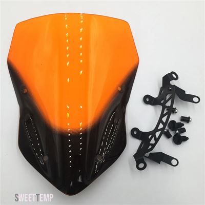 互換品 カワサキ ニンジャ Z900 Z 900 ZR900 ZR 900 2017 2018 2019 ウインドスクリーン用エアウィンドデフレクター MOTO_2