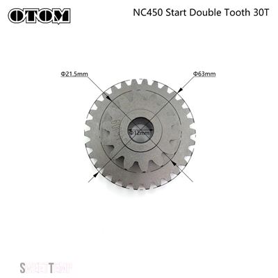 互換品 ZONGSHEN ZS177MM ZS194MQ エンジン部品 バイク スターター オーバーランニングクラッチ ダブルギア ニードルローラーベアリング NC250 NC