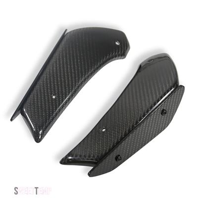 互換品 カワサキ ニンジャ 400 ニンジャ400用 DOWNFORCE SPOILERS 空力ウイングキット 固定ウイングレットフェアリングウイング アクセサリー_5