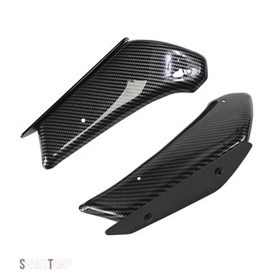 互換品 カワサキ ニンジャ 400 ニンジャ400用 DOWNFORCE SPOILERS 空力ウイングキット 固定ウイングレットフェアリングウイング アクセサリー_7