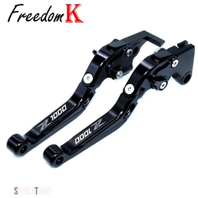 Leviers D'embrayage Et Frein Réglables Pour Kawasaki Z1000 2007-2016 - Aluminium, 6 Positions - Paire