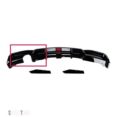 互換品 リアバンパーディフューザーリップ 2013-2019用 BMW F30 325I