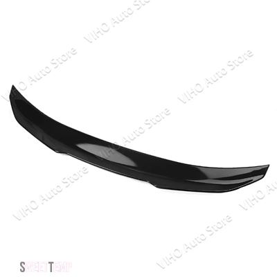 互換品 BMW PSM/M4/MP/CSLスタイル トランクリップ テール トランクスポイラー ボディキット E90 323I 325I 328I 335I M3 2005-2012用 リアスポイラーウィ_2
