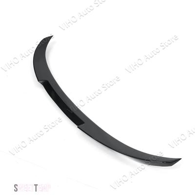 互換品 BMW PSM/M4/MP/CSLスタイル トランクリップ テール トランクスポイラー ボディキット E90 323I 325I 328I 335I M3 2005-2012用 リアスポイラーウィ_4