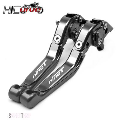互換品 BMW バイク CNC 調整可能折りたたみ伸縮式ブレーキクラッチレバーアクセサリー R NINE T R NINET RNINT RNINET 2014年-2016年