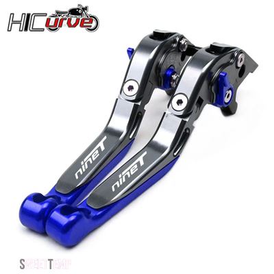 互換品 BMW バイク CNC 調整可能折りたたみ伸縮式ブレーキクラッチレバーアクセサリー R NINE T R NINET RNINT RNINET 2014年-2016年