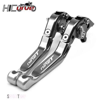 互換品 BMW バイク CNC 調整可能折りたたみ伸縮式ブレーキクラッチレバーアクセサリー R NINE T R NINET RNINT RNINET 2014年-2016年