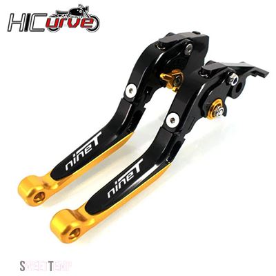 互換品 BMW バイク CNC 調整可能折りたたみ伸縮式ブレーキクラッチレバーアクセサリー R NINE T R NINET RNINT RNINET 2014年-2016年