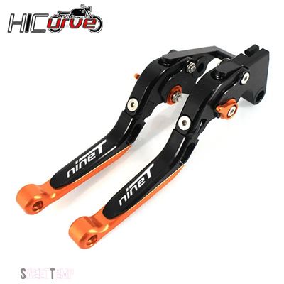 互換品 BMW バイク CNC 調整可能折りたたみ伸縮式ブレーキクラッチレバーアクセサリー R NINE T R NINET RNINT RNINET 2014年-2016年