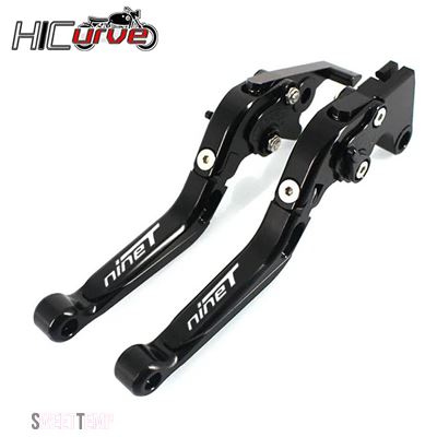 互換品 BMW バイク CNC 調整可能折りたたみ伸縮式ブレーキクラッチレバーアクセサリー R NINE T R NINET RNINT RNINET 2014年-2016年