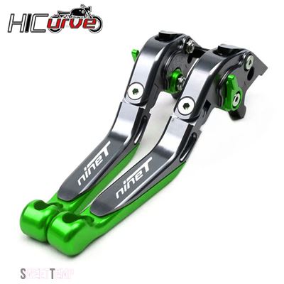 互換品 BMW バイク CNC 調整可能折りたたみ伸縮式ブレーキクラッチレバーアクセサリー R NINE T R NINET RNINT RNINET 2014年-2016年