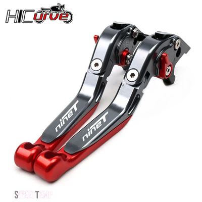 互換品 BMW バイク CNC 調整可能折りたたみ伸縮式ブレーキクラッチレバーアクセサリー R NINE T R NINET RNINT RNINET 2014年-2016年