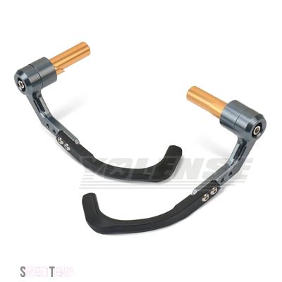 互換品 ドゥカティ バイク 7/8インチ 22MM ハンドルバー グリップ ガード ブレーキ クラッチ レバー ガード モンスター 821 695 696 797 1200 1200S 110_8