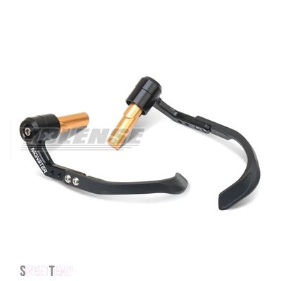 互換品 ドゥカティ バイク 7/8インチ 22MM ハンドルバー グリップ ガード ブレーキ クラッチ レバー ガード モンスター 821 695 696 797 1200 1200S 110_2