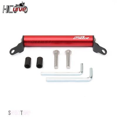互換品 CFMOTO バイク用スマートフォンGPSナビゲーションプレートブラケットハンドルバーアダプターホルダー250SR 300SR 300 SR 2023適合_2