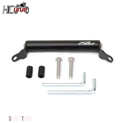 互換品 CFMOTO バイク用スマートフォンGPSナビゲーションプレートブラケットハンドルバーアダプターホルダー250SR 300SR 300 SR 2023適合_4