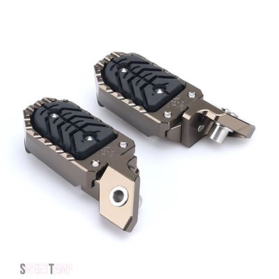 互換品 BMW R1250GS R 1250 GS ADV 2020-2023 R1200GS R 1200 GS ADVENTURE用 新型バイクアクセサリー フットレスト フットペグ フットペグ ペダル_1