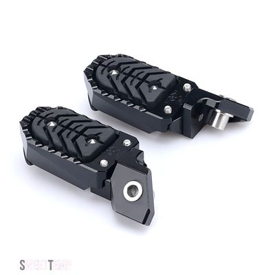 互換品 BMW R1250GS R 1250 GS ADV 2020-2023 R1200GS R 1200 GS ADVENTURE用 新型バイクアクセサリー フットレスト フットペグ フットペグ ペダル_2