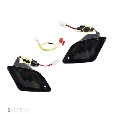 互換品 ピアジオ ベスパ GTS 300 GTS150 GTS250 GTS300用 新型 LED フロント/リア ウィンカーライト GTV250 GTV300用_1