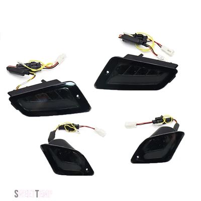 互換品 ピアジオ ベスパ GTS 300 GTS150 GTS250 GTS300用 新型 LED フロント/リア ウィンカーライト GTV250 GTV300用_3