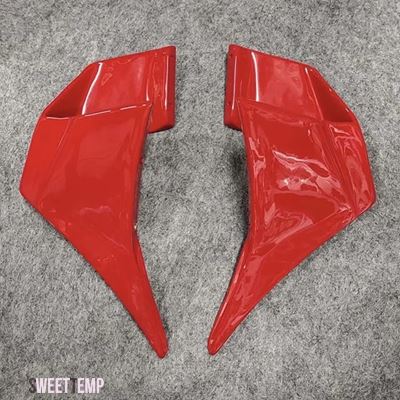 互換品 カワサキ ニンジャ 400 ニンジャ400 2018 2019 2020 2021 2022 2023 バイク用エアロウィングレット ウィングフェアリング ウィンドシールドスポ_6