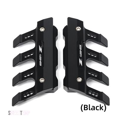 互換品 カワサキ 5色 Z125 Z250 Z300 Z400 バイク用 CNC フロントフェンダー スライダー サイドプロテクションガード アクセサリー_2