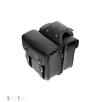 互換品 二輪サドルバッグサイドストレージラゲッジバッグフォークツールポーチ ホンダ スズキ カワサキ ヤマハ用汎用 バイク_1