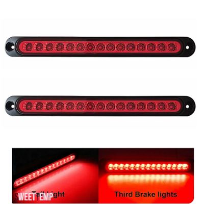 互換品 汎用 LEDテールリアランプ 貨物自動ピックアップ用 ウィンカー