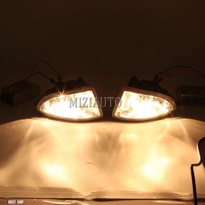 互換品 ホンダ シビック ES1 ES5 ES6 ES7 ES8 2004 2005年式用 フロント ドライビング ランプ ヘッドライト 12V 55W フォグランプ カーアクセサリー_4