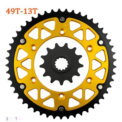 互換品 スズキ 45T~52T 13T 15T フロントリア スプロケット チェーンホイール DR250 DR350 RM250 RM250P RV90 RM 250 DR 350 DR-Z DRZ 400_6
