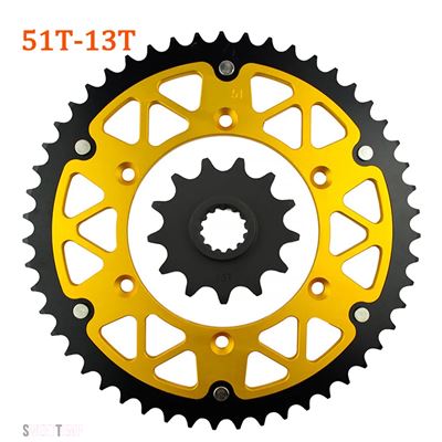互換品 スズキ 45T~52T 13T 15T フロントリア スプロケット チェーンホイール DR250 DR350 RM250 RM250P RV90 RM 250 DR 350 DR-Z DRZ 400_7