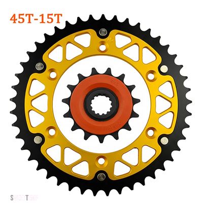 互換品 スズキ 45T~52T 13T 15T フロントリア スプロケット チェーンホイール DR250 DR350 RM250 RM250P RV90 RM 250 DR 350 DR-Z DRZ 400_9