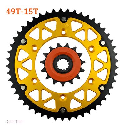 互換品 スズキ 45T~52T 13T 15T フロントリア スプロケット チェーンホイール DR250 DR350 RM250 RM250P RV90 RM 250 DR 350 DR-Z DRZ 400_13
