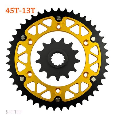 互換品 スズキ 45T~52T 13T 15T フロントリア スプロケット チェーンホイール DR250 DR350 RM250 RM250P RV90 RM 250 DR 350 DR-Z DRZ 400_2