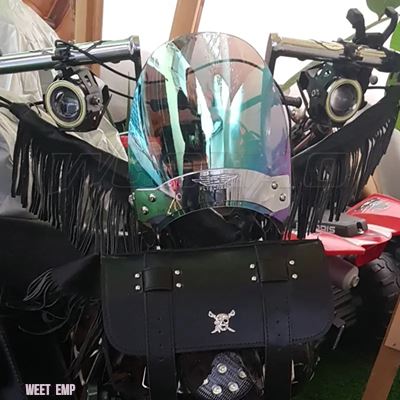 互換品 1985年〜2007年V-max Vmax 1200 VMX1200 Virago XV 250 535 XV535 XV250用 ヤマハ 固定フロントフォークマウントスクリーン_5
