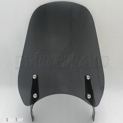互換品 モトグッツィ フロントスクリーン 2008年〜2020年式V7 750 II III用ストーンレーサーラフスペシャルカーボンミラノフロントスクリーンブラケット