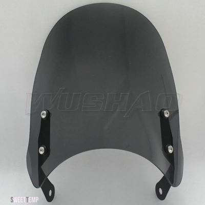 互換品 モトグッツィ フロントスクリーン 2008年〜2020年式V7 750 II III用ストーンレーサーラフスペシャルカーボンミラノフロントスクリーンブラケット