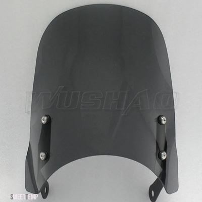 互換品 モトグッツィ フロントスクリーン 2008年〜2020年式V7 750 II III用ストーンレーサーラフスペシャルカーボンミラノフロントスクリーンブラケット