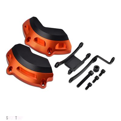 互換品 KTM 790 Duke用エンジンスライダーガードカバークラッシュプロテクターフレームスライダークラッシュパッド Duke 790 2018-2023 2022 2021 2020_1