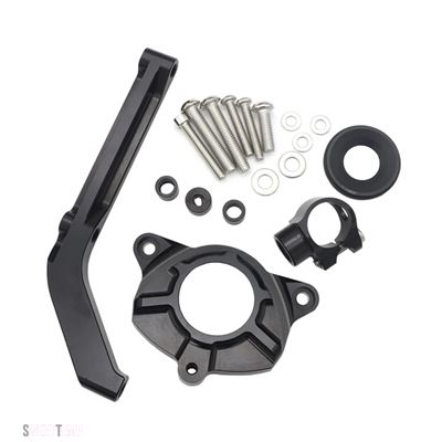 互換品 カワサキ ステアリングダンパー スタビライザー  Z 1000 Z1000 2019年-2014年 方向ダンパー マウントブラケット サポートキット 2015年 16年_5