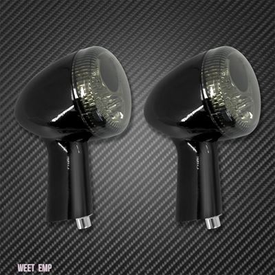 互換品 スポーツスターXL883 XL1200アイ リアターンシグナルLEDインジケーターランプ アルミニウム製ブレーキランニングライト ハーレー ダビッドソン_1
