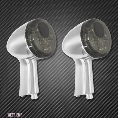 互換品 スポーツスターXL883 XL1200アイ リアターンシグナルLEDインジケーターランプ アルミニウム製ブレーキランニングライト ハーレー ダビッドソン_3