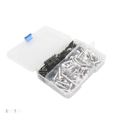 互換品 スズキ Gsxs Gsx S750 S1000 Gsx-s バンディット Drz Ltz Burgman 650 400 Drz400 フェアリングボルトキット ボディワーク ネジ ナット_1
