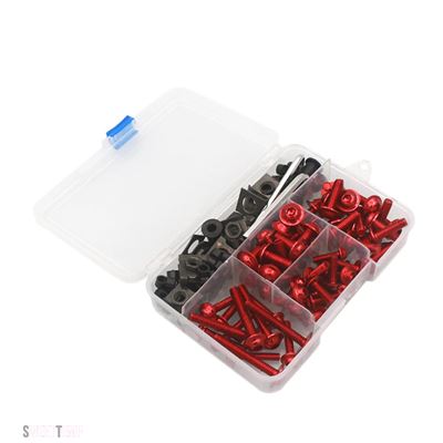 互換品 スズキ Gsxs Gsx S750 S1000 Gsx-s バンディット Drz Ltz Burgman 650 400 Drz400 フェアリングボルトキット ボディワーク ネジ ナット_4