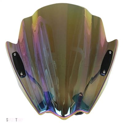 互換品 CB1000R CB300F CB500F CB500X用ストリートバイクフロントスクリーン ホンダ 2008年から2014年 2015年式 ブラック_4